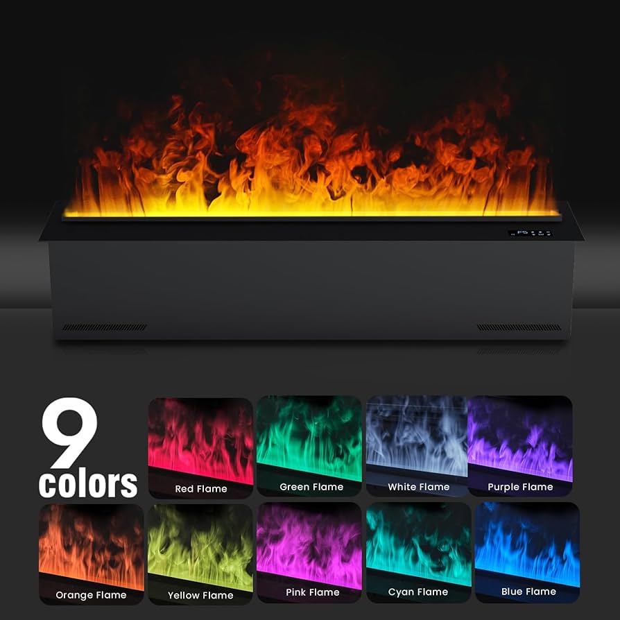 (未使用･未開封品)　Fireplace: Visions of Tranquility [Blu-ray] [Import] sdt40b8 Amazon.com: Water Vapor Fireplace Recessed Multicolour